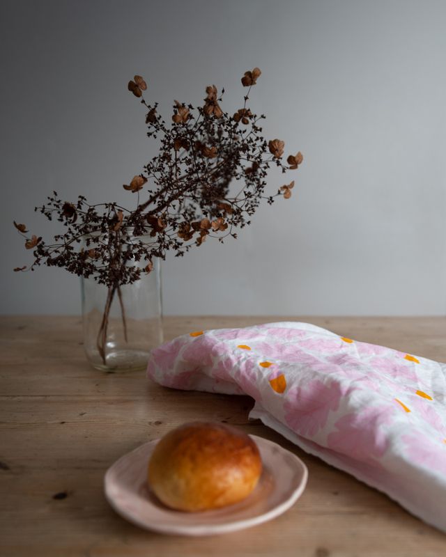 Kjøkkenhåndkle EIK rosa