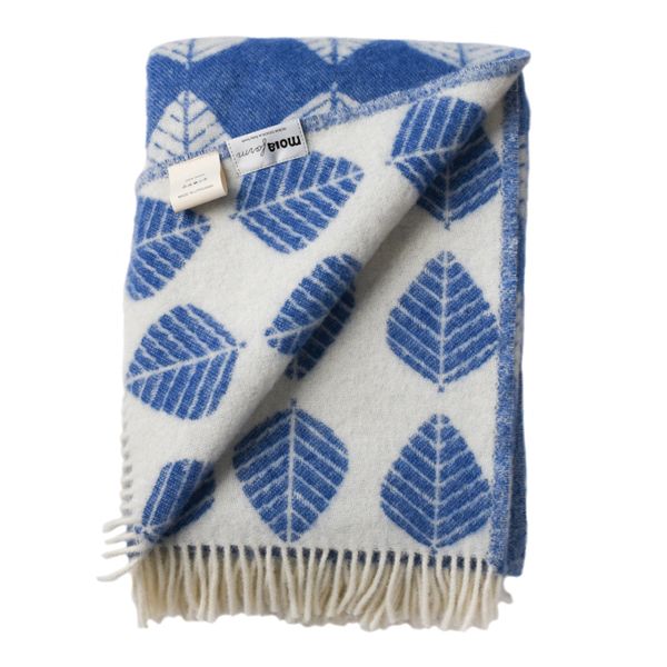 Ullpledd L&Oslash;V - klar bl&aring;