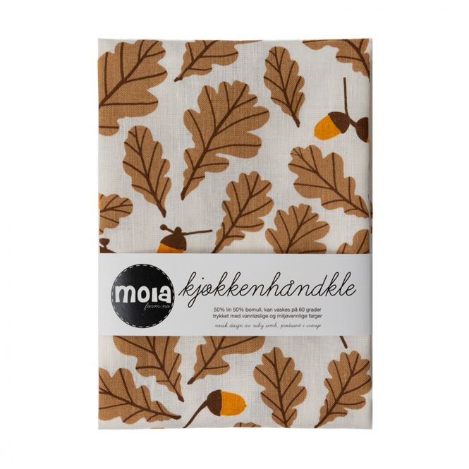 Hovedbilde Kjøkkenhåndkle EIK brun
