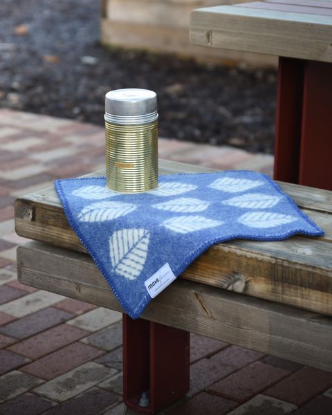 Sitteunderlag L&Oslash;V - klar bl&aring;