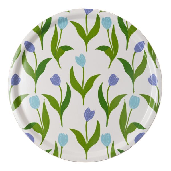 Serveringsbrett TULIPAN lilla 38 cm