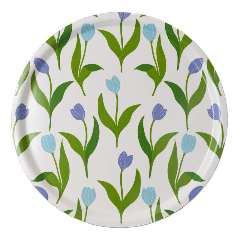 Serveringsbrett TULIPAN lilla 38 cm
